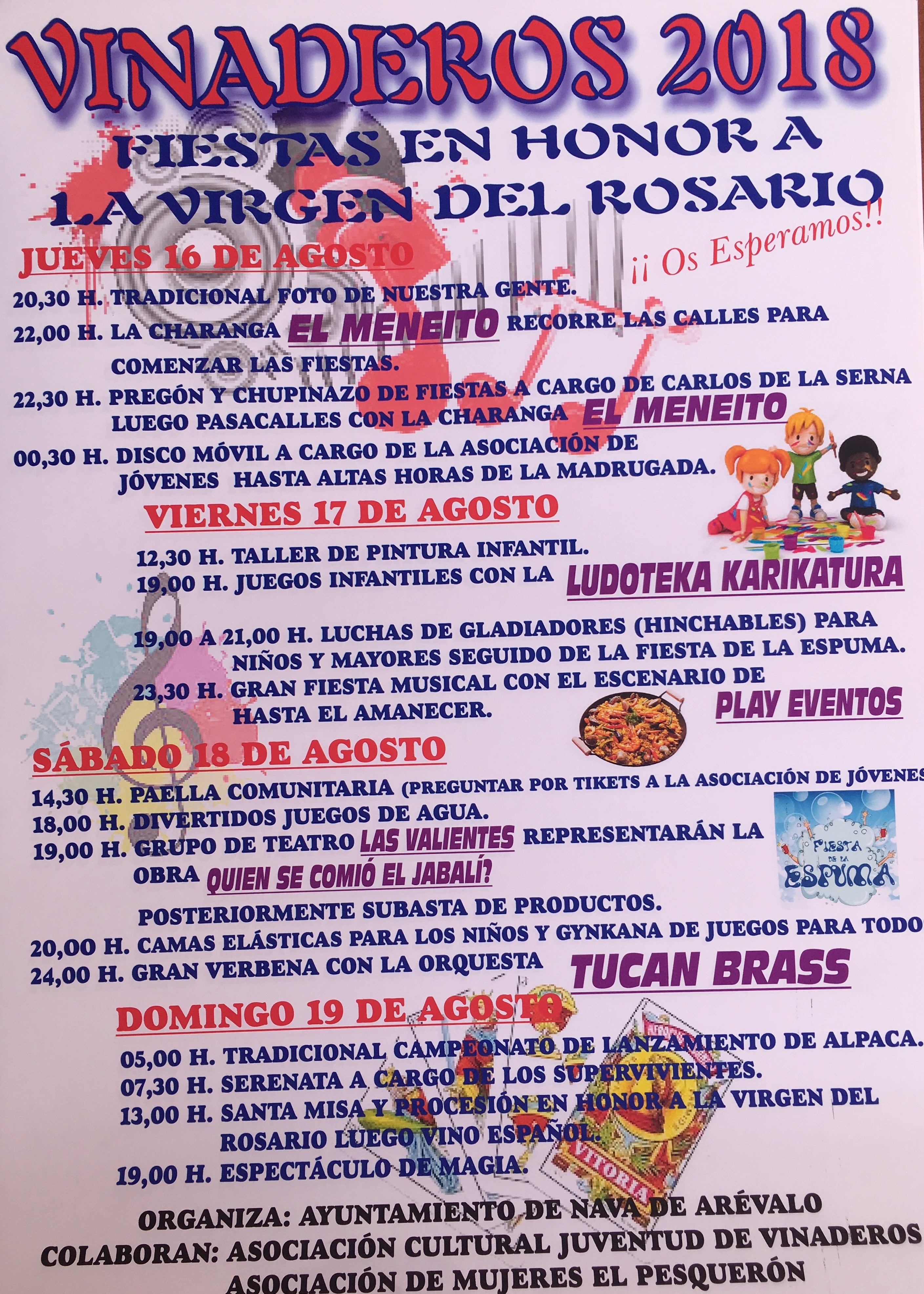 ya tenemos cartel de fiestas!! ya tenemos cartel de fiestas!!